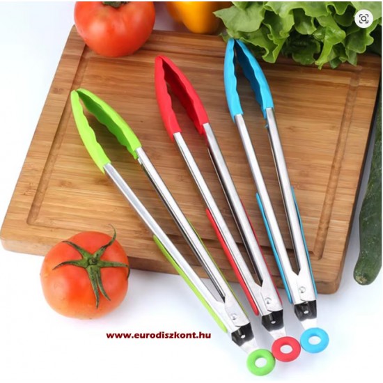 Péksütemény csipesz - salátacsipesz  27 cm