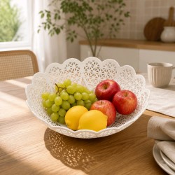 Kínáló kosár Cor beige 23 cm