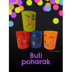 Bulipoharak*4 állatos grafikákkal 500 ml Bulipoharak*4 állatos grafikákkal 500 ml