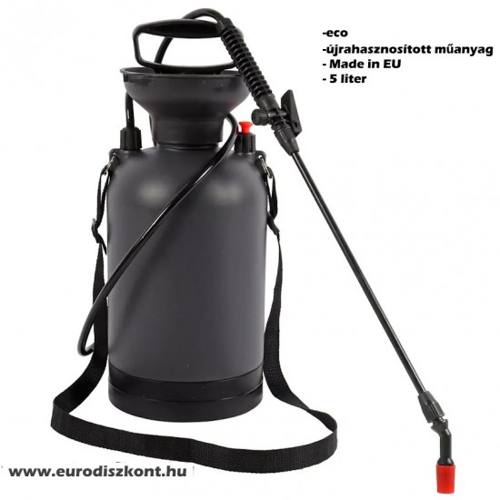 Kézi nyomású szivattyús permetező, TALENTOOL  PERMETEZŐ - vállszíjjal – 3 bar – 5 liter