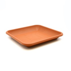Műanyag szögletes virágcserép alátét Italia Terra 49 cm Műanyag szögletes virágcserép alátét Italia Terra 49 cm