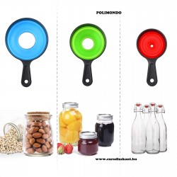 Szilikon befőző tölcsér szett 