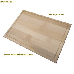 Vágódeszka nútos, bükk Mátra 30*19,5*2 cm 
