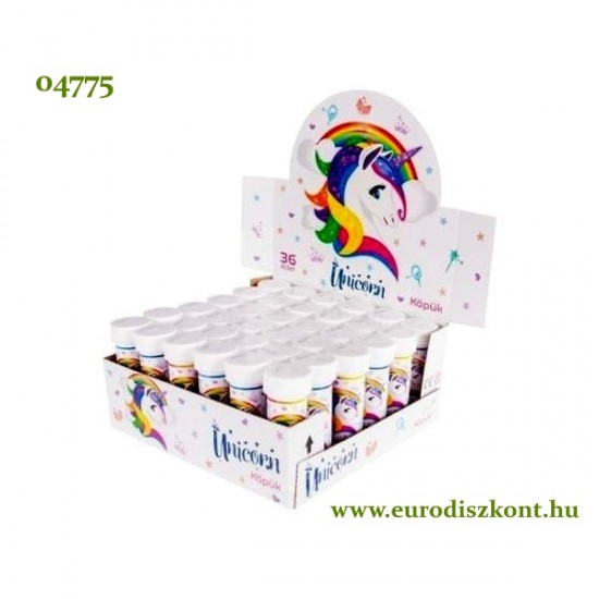 Buborékfújó Unikornis 60 ml Buborékfújó Unikornis 60 ml