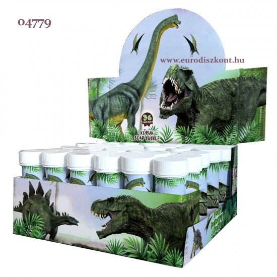 Buborékfújó Dino 60 ml Buborékfújó Dino 60 ml