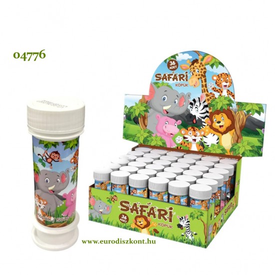 Buborékfújó Safari 60 ml Buborékfújó Safari 60 ml