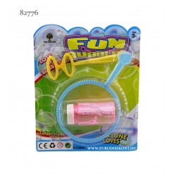 Buborékfújó játékszett lapon