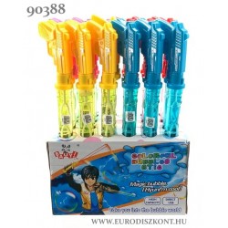 Buborékfújó kard Pisztoly fejjel 38 cm