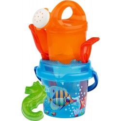 Homokozó szett Prémium, Tengeri állatos 13X29 cm.