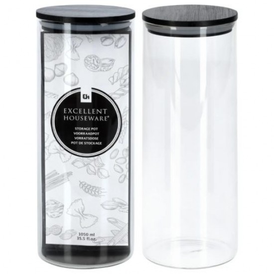 Konyhai tároló 1050 ml, fedéllel 19035 Konyhai tároló 1050 ml, fedéllel 19035