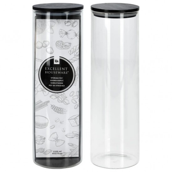 Konyhai tároló 1320 ml, fedéllel 19036 Konyhai tároló 1320 ml, fedéllel 19036