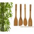 Bambusz konyhai eszköz szett*4 zacskóban 30 cm