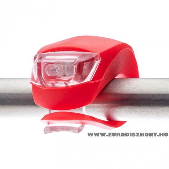 Led szilikon biciklilámpa hátsó - Piros led kerékpárlámpa Led szilikon biciklilámpa hátsó - Piros led kerékpárlámpa