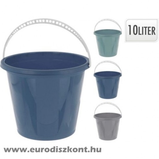 Vödör műanyag Extra műanyag fül 10 literes Vödör műanyag Extra műanyag fül 10 literes