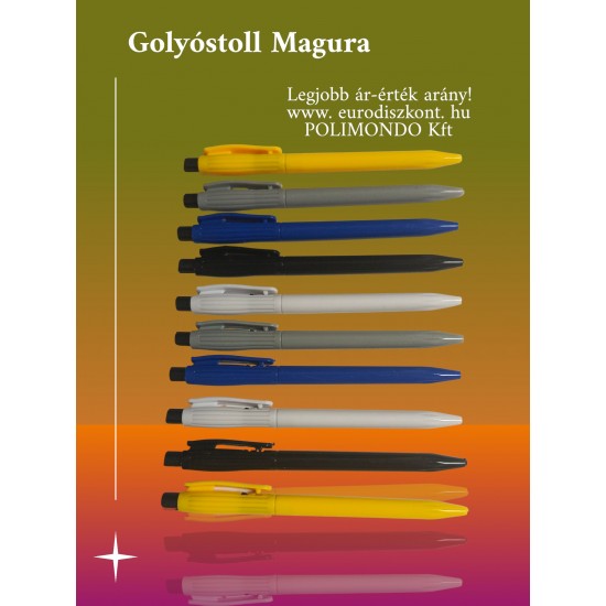 Golyóstoll Magura nyomógombos