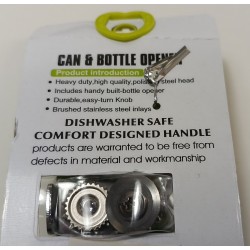 Konzerv és üvegnyitó Prémium Metál