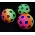 Gumilabda neon pöttyös 14 cm