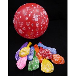 Lufi - Macik és játékok - 30 cm 10db/szett Lufi - Macik és játékok - 30 cm 10db/szett