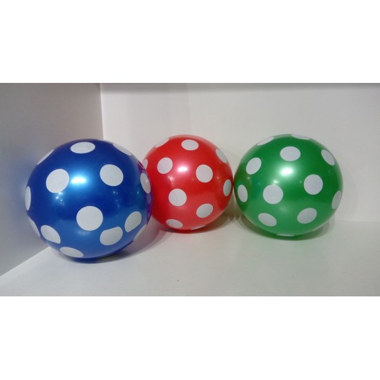 Gumilabda pöttyös 14 cm