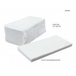 Kéztörlő 1 rétegű V hajtogatású lapméret: 21 x 23 cm 200 lap/cs 20csomag/karton POLIMONDO®PO1200