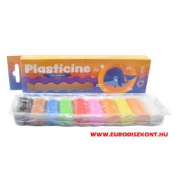 Gyurma szines 10 darabos 210g Gyurma szines 10 darabos 210g
