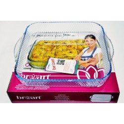 Br&Art  négyzet alakú hőálló sütőtál 45496 Br&Art  négyzet alakú hőálló sütőtál 45496