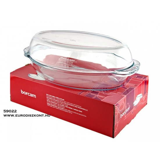 Hőálló jénai sütőtál fedéllel 35*20*7 cm Hőálló jénai sütőtál fedéllel 35*20*7 cm