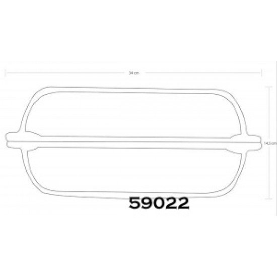 Hőálló jénai sütőtál fedéllel 35*20*7 cm Hőálló jénai sütőtál fedéllel 35*20*7 cm