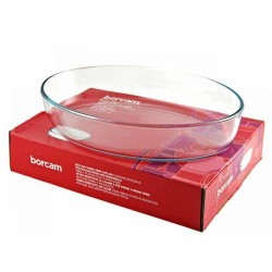 Borcam ovális  hőálló sütőtál 3,3 liter Borcam ovális  hőálló sütőtál 3,3 liter