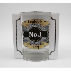 POHÁR WHISKEY "LEGJOBB FÉRJ"