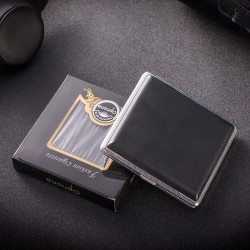 Cigaretta tárca fém+nyomottbőr Ophone Cigaretta tárca fém+nyomottbőr Ophone