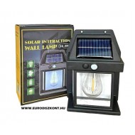  Napelemes kerti fali lámpa - indukciós, energiahatékony utcai lámpa BK-888
