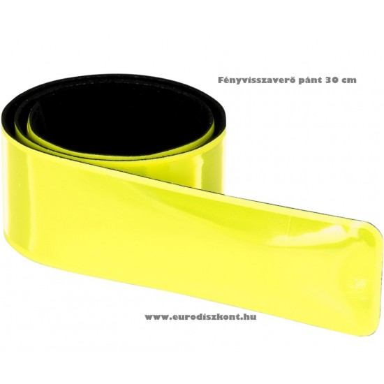 Fényvisszaverő pánt - UV sárga 30 cm Fényvisszaverő pánt - UV sárga 30 cm