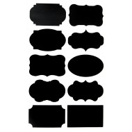 Fűszercimke fekete 5*10db