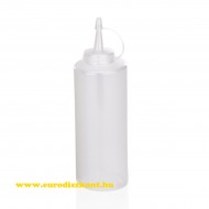 Szószos flakon 450 ml - átlátszó