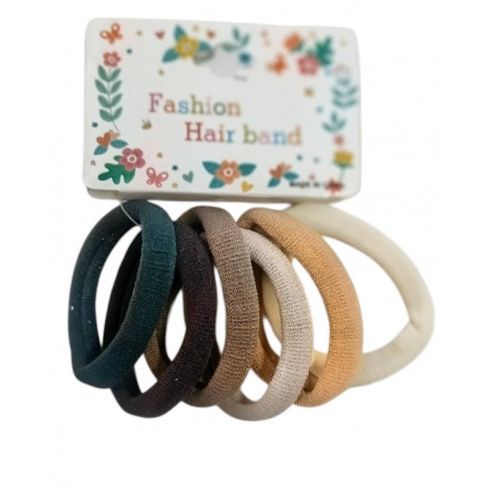 Hajgumi Natur colors 6db/szett