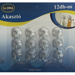 Tapadókorong szett*12 lapon fémakasztóval