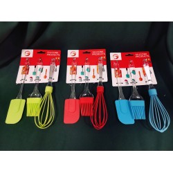 Szilikon konyhai szett*3