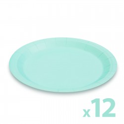 Papírtányér szett - 23 cm - 12 db / csomag Papírtányér szett - 23 cm - 12 db / csomag