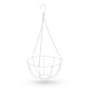 Akasztható fém kosár - virágcserépek rögzítéséhez - 25 cm