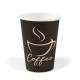 Papírpohár COFFEE - 180 ml - fekete - Papírpohár COFFEE - 180 ml - fekete -