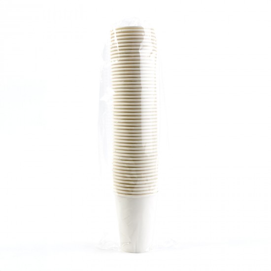 Papírpohár - 180 ml - fehér - Papírpohár - 180 ml - fehér -