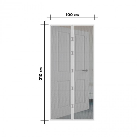 Szúnyogháló ajtóra mágneses 100*210 cm Szúnyogháló ajtóra mágneses 100*210 cm
