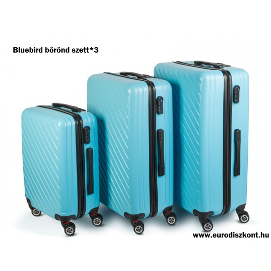 Bluebird bőrönd szett*3 merevfalú Bluebird bőrönd szett*3 merevfalú