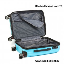 Bluebird bőrönd szett*3 merevfalú