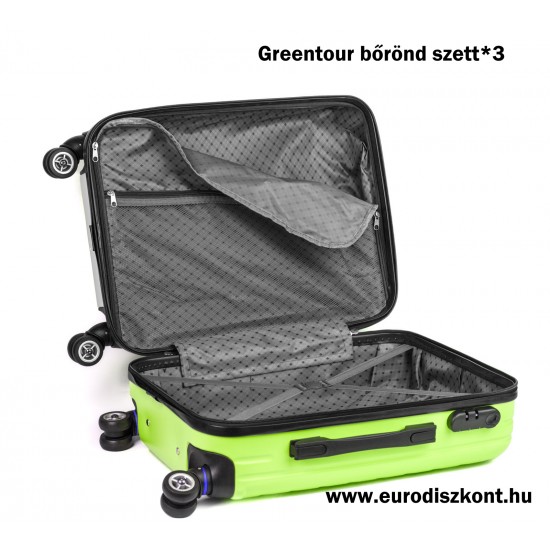 Greentour bőrönd szett*3 merevfalú Greentour bőrönd szett*3 merevfalú