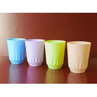Műanyag pohár szett*4 250 ml Műanyag pohár szett*4 250 ml