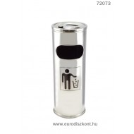 Szemetes-hamuzó Stabber inox 