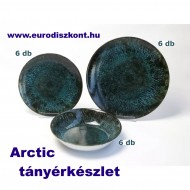 Arctic tányérkészlet 18 darabos Arctic tányérkészlet 18 darabos