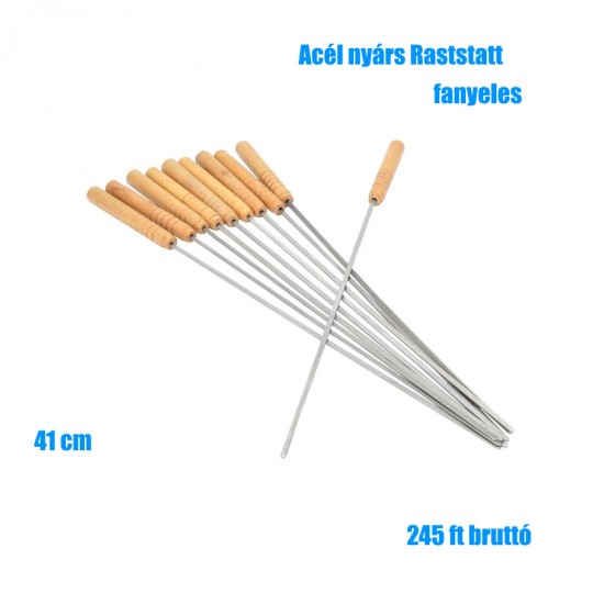 Acél nyárs Raststatt fanyeles Acél nyárs Raststatt fanyeles